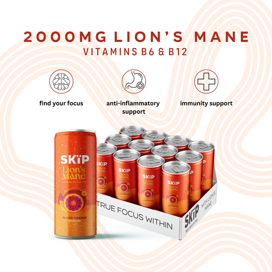 Sparkling Lion's Mane Drink
