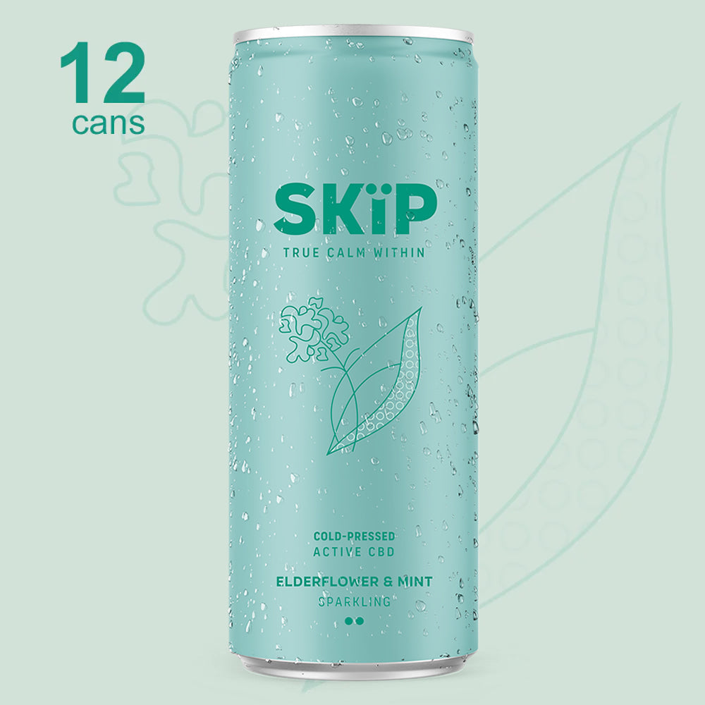 Cold-Pressed Sparkling CBD Drinks