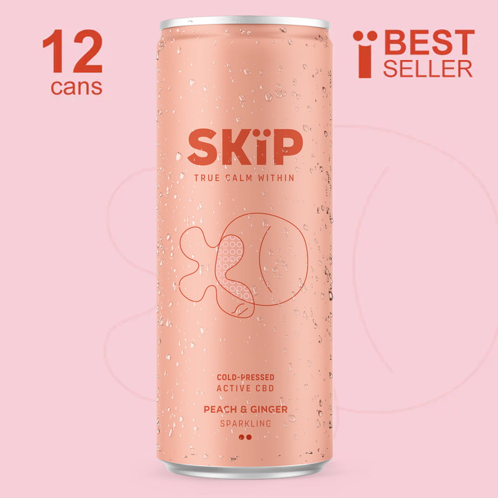 Cold-Pressed Sparkling CBD Drinks
